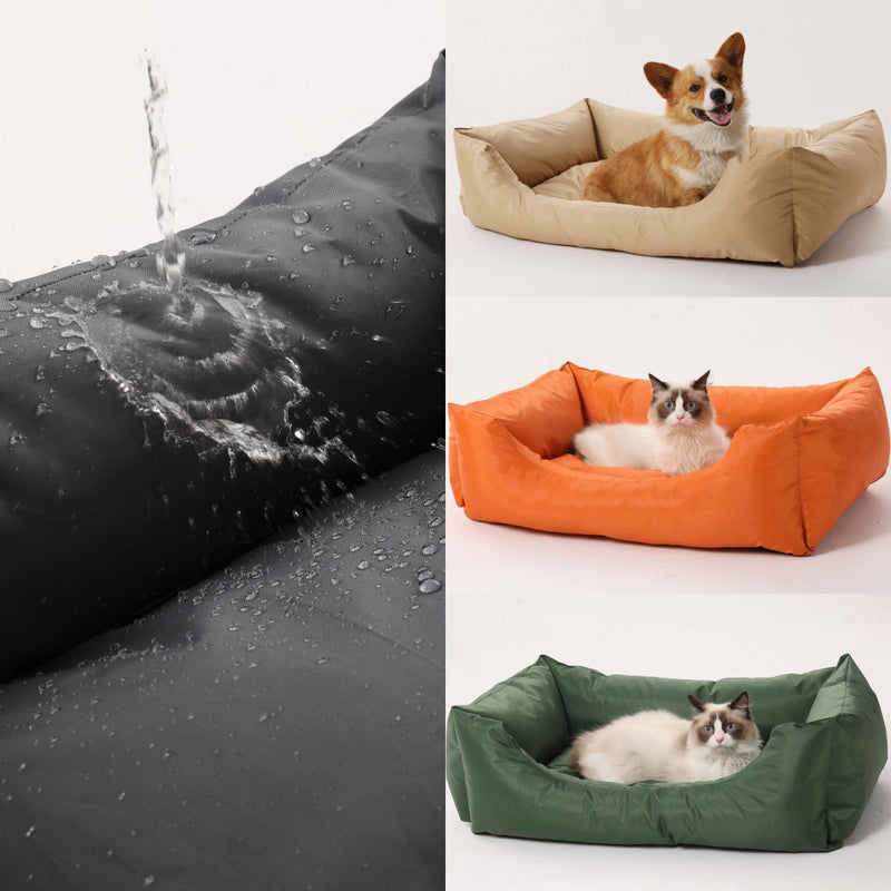 HKM-2296253 Waterproof Oxford Cloth Dog Bed and Cat Litter - Four Seasons Pet Sofa, Available in Multiple Sizes