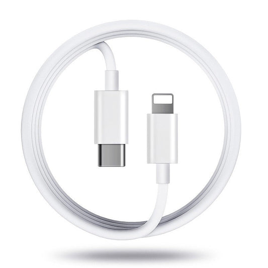 HKM-229715 3M Lightning Fast Charging Cable for Apple Devices - Single Head Connector, Imitation Original Gray