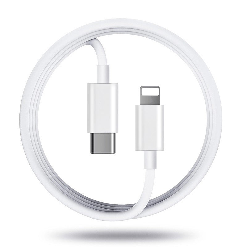 HKM-229715 3M Lightning Fast Charging Cable for Apple Devices - Single Head Connector, Imitation Original Gray