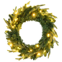 HKM-229779 6FT Pre-Lit Aspen Fir Artificial Christmas Tree with 380 Multi-Color LED Lights
