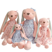 HKM-230163 Easter Bunny Plush Rabbit Doll for Children - Soft Stuffed Animal for Kids Ages 0-14 Years