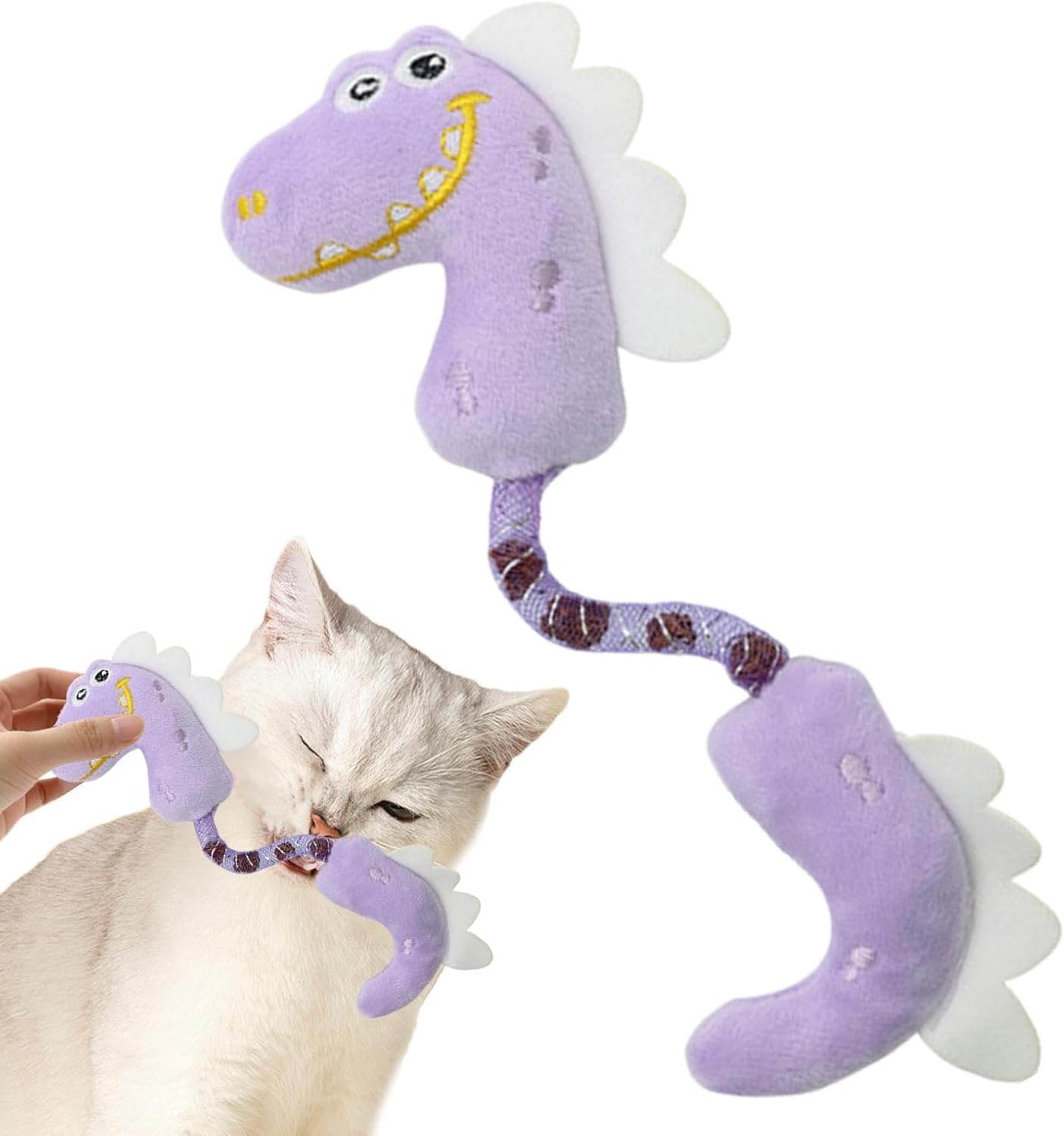 HKM-2302013 Interactive Catnip Plush Chew Toys for Cats - Durable Fish, Bunny, and Mouse Designs