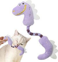 HKM-2302013 Interactive Catnip Plush Chew Toys for Cats - Durable Fish, Bunny, and Mouse Designs