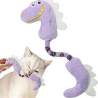 HKM-2302013 Interactive Catnip Plush Chew Toys for Cats - Durable Fish, Bunny, and Mouse Designs