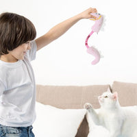 HKM-2302013 Interactive Catnip Plush Chew Toys for Cats - Durable Fish, Bunny, and Mouse Designs