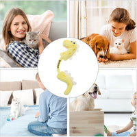 HKM-2302013 Interactive Catnip Plush Chew Toys for Cats - Durable Fish, Bunny, and Mouse Designs