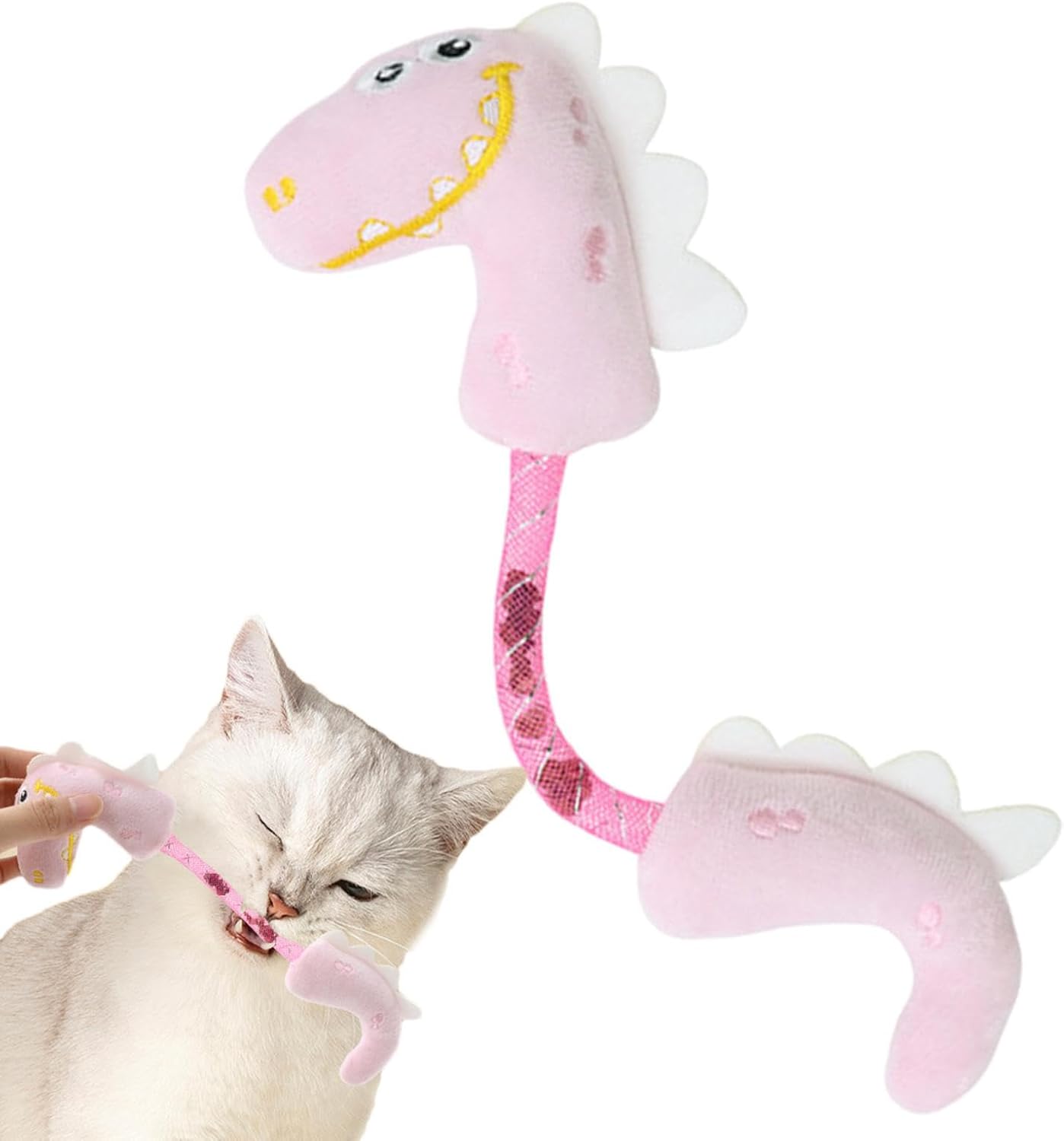 HKM-2302013 Interactive Catnip Plush Chew Toys for Cats - Durable Fish, Bunny, and Mouse Designs