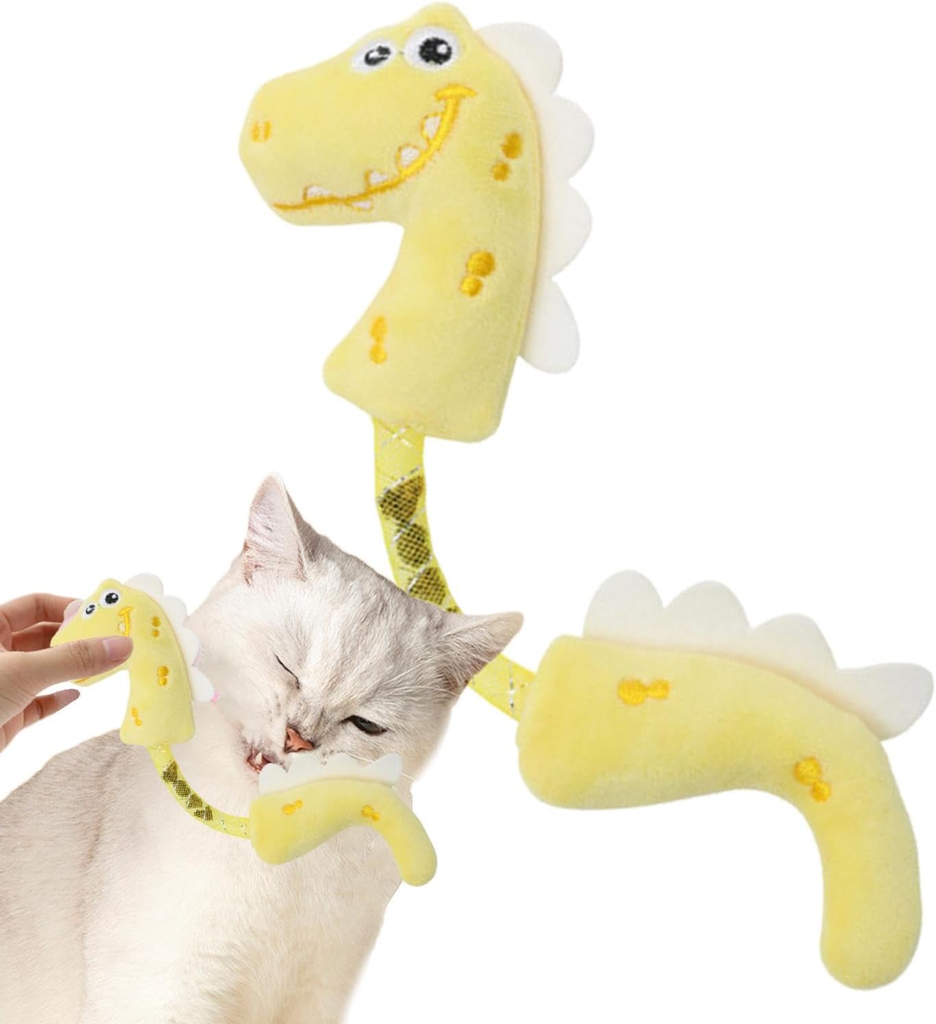 HKM-2302013 Interactive Catnip Plush Chew Toys for Cats - Durable Fish, Bunny, and Mouse Designs