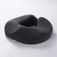HKM-230227 Breathable Memory Foam Office Seat Cushion - Modern Solid Color Design