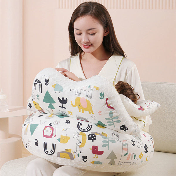 HKM-230291 Multifunctional Nursing Pillow for Pregnant Women and Breastfeeding with Cartoon Design