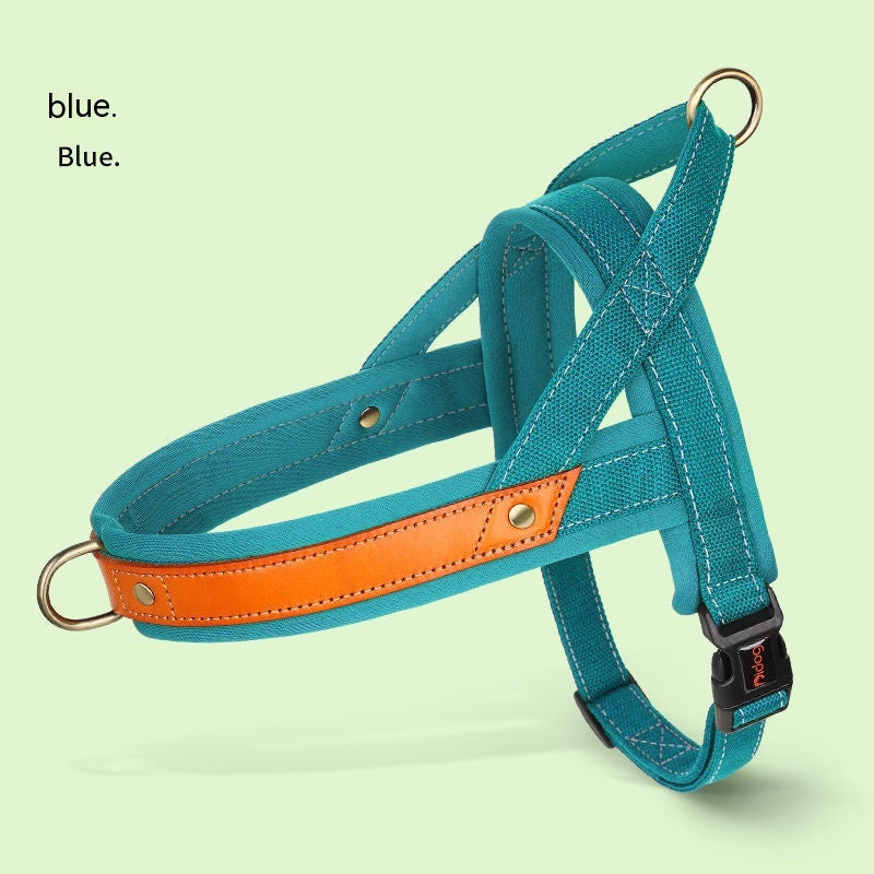 HKM-2303805 Dog Vest Harness with Hand-Holding Rope for Comfortable Walking