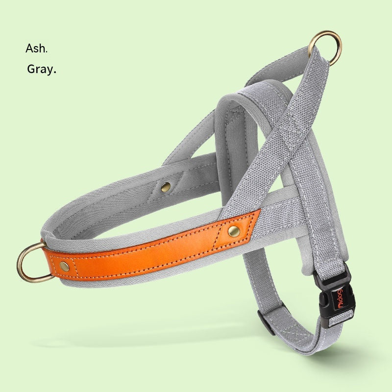 HKM-2303805 Dog Vest Harness with Hand-Holding Rope for Comfortable Walking