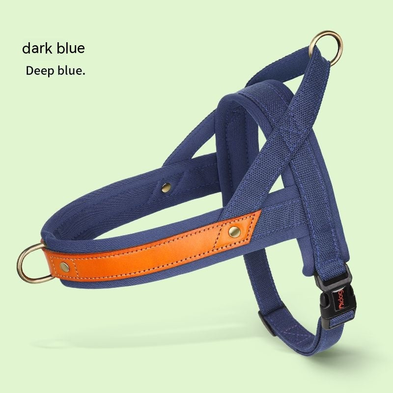 HKM-2303805 Dog Vest Harness with Hand-Holding Rope for Comfortable Walking
