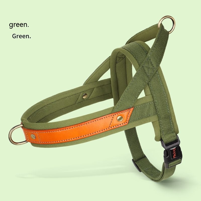 HKM-2303805 Dog Vest Harness with Hand-Holding Rope for Comfortable Walking