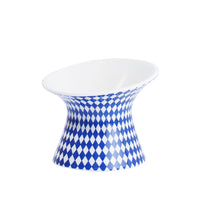 HKM-2304701 Ceramic Cat Water Bowl with High Foot Design - Small and Large Sizes Available