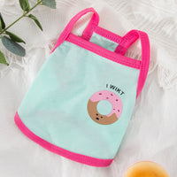 HKM-2305085 Cute Spring and Autumn Puppy Sling Vest in Various Colors and Sizes