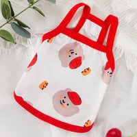 HKM-2305085 Cute Spring and Autumn Puppy Sling Vest in Various Colors and Sizes