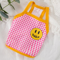 HKM-2305085 Cute Spring and Autumn Puppy Sling Vest in Various Colors and Sizes