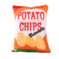 HKM-2305341 Vibrant Plush Potato Chip Sound Toy for Pets - Fun Polyester Interactive Toy