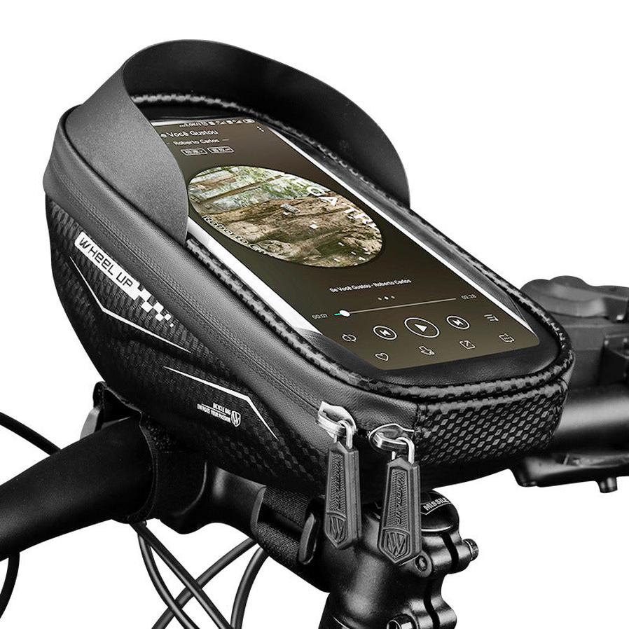 HKM-230675 EVA Touch Screen Bicycle Phone Holder Bag for Easy Access and Protection
