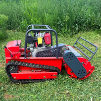 HKM-230675 Remote Control Mini Robotic Lawn Mower - Efficient Grass Cutter for All Terrain Usage