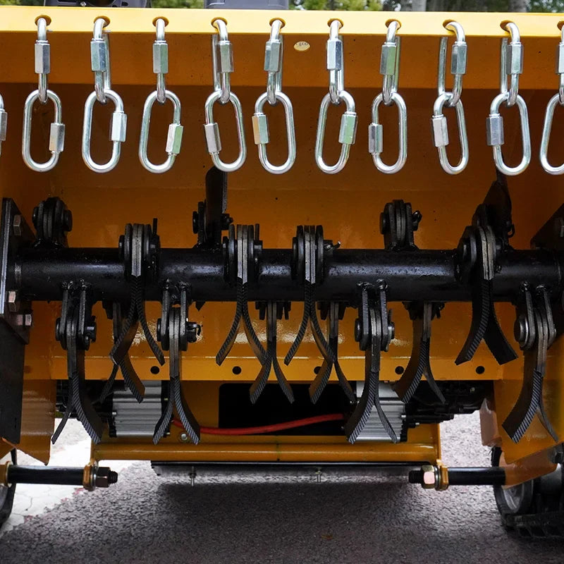 HKM-230675 Remote Control Mini Robotic Lawn Mower - Efficient Grass Cutter for All Terrain Usage