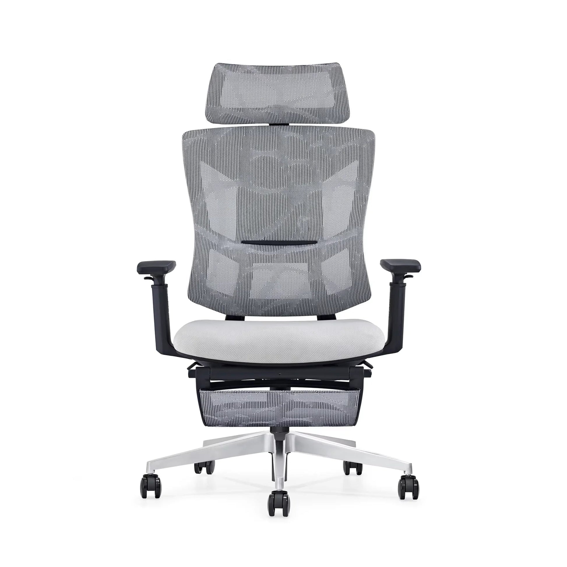 HKM-230931 Ergonomic Office Chair with Footrest and Swivel Function for Comfort and Support