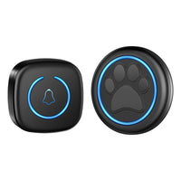HKM-2313533 Waterproof Wireless Dog Doorbell with 60 Ringtones and Adjustable Volume