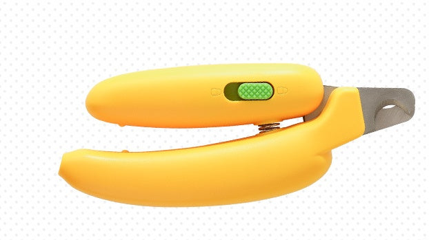 HKM-2314045 Banana-Shaped Nail Clippers for Pets ¨C Ergonomic Design for Easy and Safe Grooming