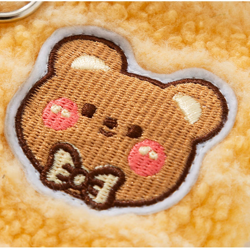 HKM-2314813 Cozy Sherpa Pet Vest with Bear Patch and Integrated Leash Ring for Small to Medium Dogs and Cats