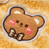 HKM-2314813 Cozy Sherpa Pet Vest with Bear Patch and Integrated Leash Ring for Small to Medium Dogs and Cats