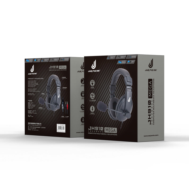 HKM-231507 Wired Headset with Microphone for PC - 3.5mm Connector, 20-20000 Hz Frequency Range