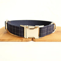 HKM-2315837 Stylish Bow Dog Collar with Traction Leash Set for Comfortable Walks