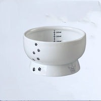 HKM-2316221 Ceramic Dog and Cat Bowls with Unique Defects - Mini and Large Sizes Available