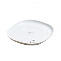 HKM-2316221 Ceramic Dog and Cat Bowls with Unique Defects - Mini and Large Sizes Available