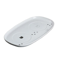 HKM-2316221 Ceramic Dog and Cat Bowls with Unique Defects - Mini and Large Sizes Available