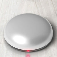 HKM-2316861 Medium Silver Toy Cat Robot Sweeping Vacuum - 180*62.5mm, ABS Material, Battery Operated (4x5)