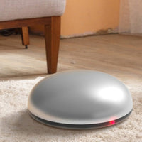 HKM-2316861 Medium Silver Toy Cat Robot Sweeping Vacuum - 180*62.5mm, ABS Material, Battery Operated (4x5)