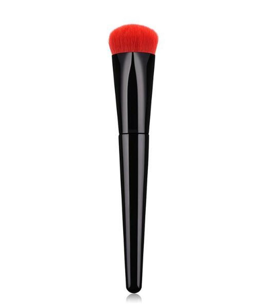 HKM-231699 Heart-Shaped Synthetic Hair Makeup Brush Set - 3 Pieces
