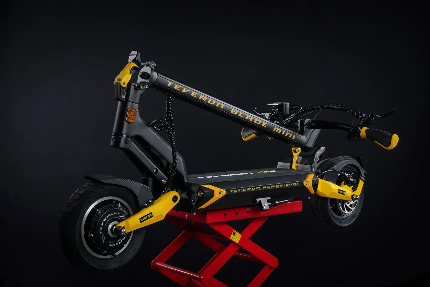 HKM-231827 Teverun Blade Mini Electric Scooter 60V 27AH Battery Dual Motor 70KM/H Speed with Hydraulic Disc Brakes
