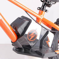 HKM-231891 Electric 36V 5AH 16-Inch No-Pedal Bike for Kids Ages 5-8 with 3-Speed and Hydraulic Disc Brakes