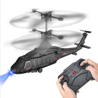 HKM-231891 Military Style Remote Control Helicopter 3.5CH for Indoor and Outdoor Use, Perfect for Ages 8 and Above