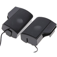 HKM-231955 Compact Clip-On USB Desktop Speakers for Enhanced Sound Experience