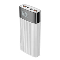 HKM-232019 20,000mAh Dual USB & Type-C Fast Charge Power Bank - Compact & Lightweight Design