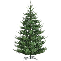 HKM-232083 9ft Hinged Artificial Christmas Tree with 1939 Realistic Pine Branches and Steel Base