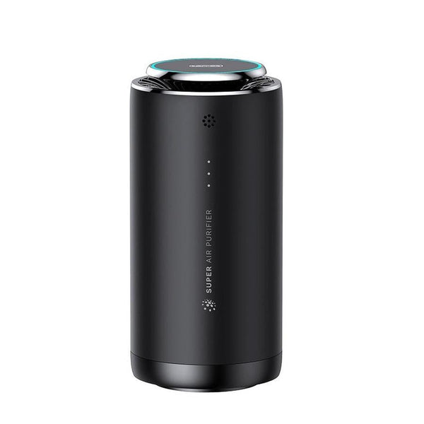 HKM-232147 Turas Compact Car Air Purifier with Micro-Molecule Air Purification Liquid and Aromatherapy Tablets