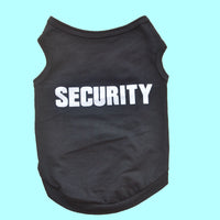 HKM-2321597 Lightweight Cotton Black Dog Vest for Spring and Summer Wear