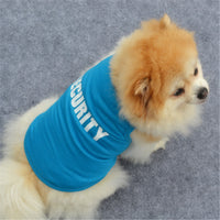 HKM-2321597 Lightweight Cotton Black Dog Vest for Spring and Summer Wear