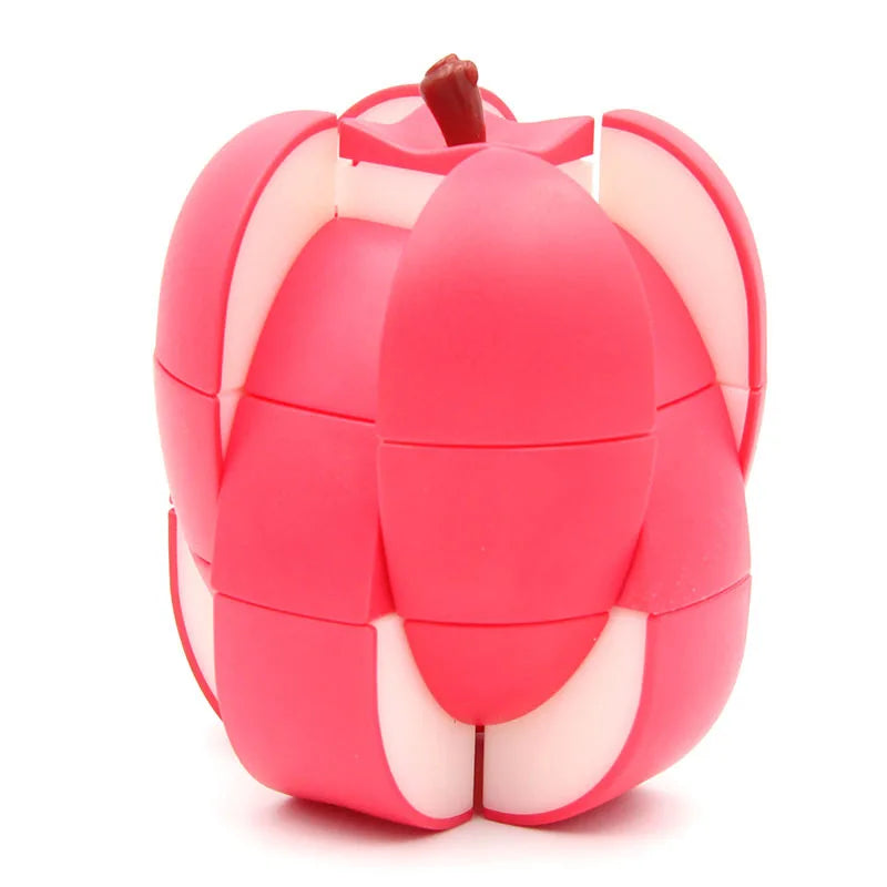HKM-232211 Apple Magic Cube 3x3 Puzzle Toy for Kids - Engaging Fun for All Ages