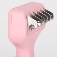 HKM-2323261 Stainless Steel Dog and Cat Grooming Comb with Knot Knife and Massage Brush